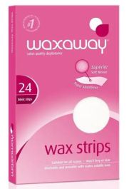 Cosmetic wholesaling: Waxaway - Wax Strips 24