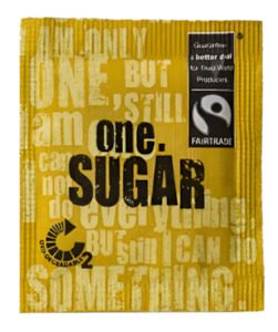 Guest Amenities: Healthpak One Fairtrade Sugar Sachets