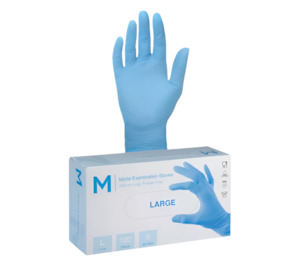 Matthews Blue Nitrile Gloves 1000/Ctn