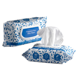 Matthews Non-Fragranced Baby Wipes - 80 pkt