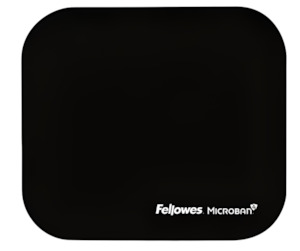 Stationery: Fellowes Mouse Pad with Microban Black