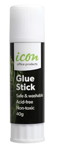 Stationery: Icon Glue Stick 40g