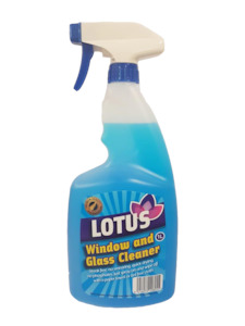 Lotus Window and Glass Cleaner - 1L Trigger Bottle