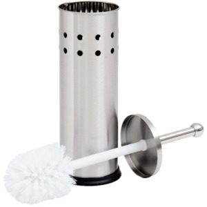 Raven Stainless Steel Toilet Tidy Set