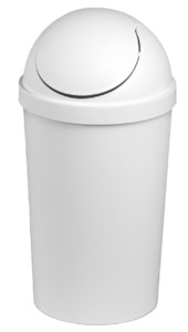 Sterilite Swing Top Round Tidy Bin - 40L