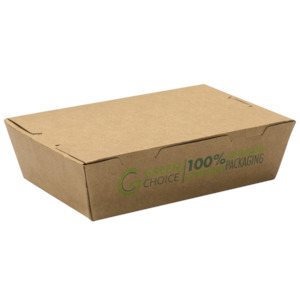 Food Containers: Green Choice Takeaway Box - Small