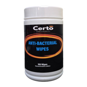 Disinfectant Wipes: Certo Anti-Bacterial Wipes