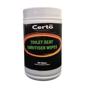 Other Wipes: Certo Toilet Seat Sanitiser Wipes