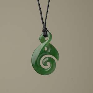 Koru Pendants: Small Pikopiko Pikorua Pendant