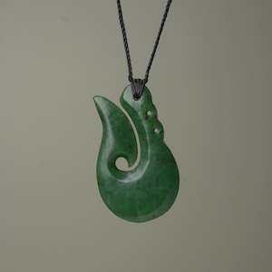 Extra Large Hei Matau Pendant