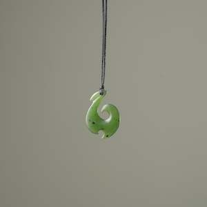 Small Matte Hei Matau Pendant