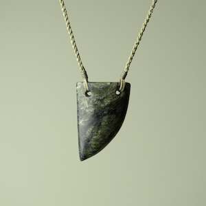 Medium Pounamu Niho Tooth Pendant