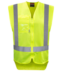 Day/Night Safety Vest - Fluorescent Yellow