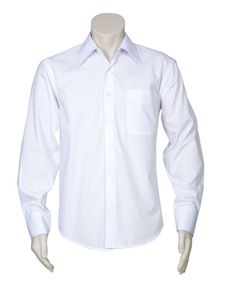 Men's Metro Long Sleeve Shirt - White