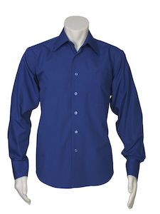 Men's Metro Long Sleeve Shirt - Royal