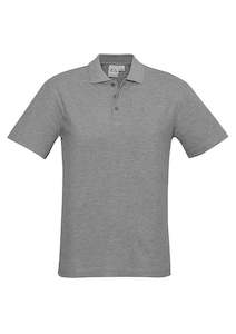 Crew Men's Polo Shirt - Grey Marle