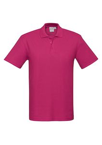 Crew Men's Polo Shirt - Fuchsia