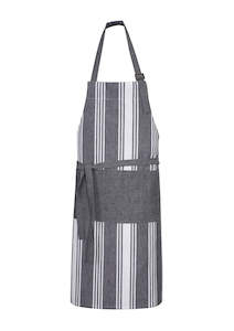 Hospitality: Salt Apron - Charcoal/White