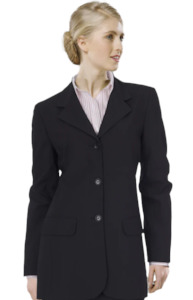 Women's Longline Jacket - Black