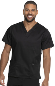 Dickies Industrial Unisex V-Neck Scrub Top