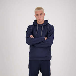 Performance Pullover Hoodie - Navy/Grey