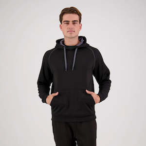 Performance Pullover Hoodie - Black/Grey