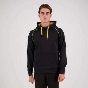 Performance Pullover Hoodie - Black/Gold