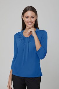 Blouses Tops: Pippa Knit Top 3/4 Sleeve