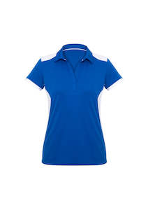 Ladies Rival Polo - Royal/White