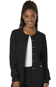 Cherokee Women's WW Revolution Snap Front Jacket - Black