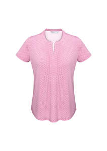 Advatex Ladies Ella Diamond Pleat Knit Top