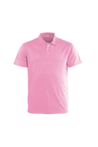 Bocini: Women's Breezeway Polo - Light Pink