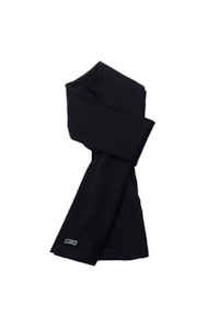 Scarves And Ties Arrow Uniforms: Merino Arctic Scarf - Black