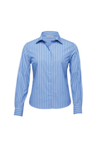 Blouses And Tops Arrow Uniforms: Euro Stripe Blouse LSL