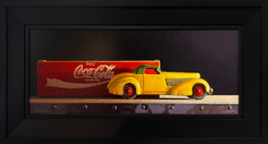 Yellow Car & Coke Box