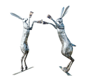 Boxing Hares