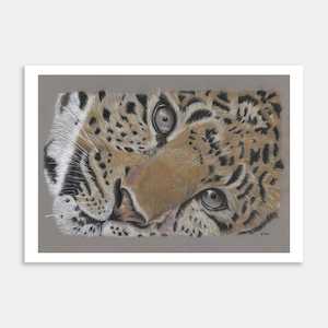 Tiger Landscape Art Print By Ellen Thompson