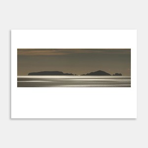 Creative art: Tawhiti Rahi Poor Nights Island Art Print By Judy Lawn