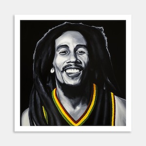 Bob Marley Pop Art Art Print By Philip Blease