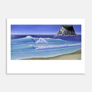 Mangawhai Art Print By Zacc Forbes-Smith