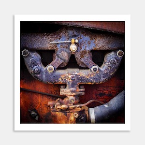 Vintage Machinery 14 Limited Edition Art Print By Anna Deacon