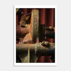 Vintage Machinery 31 Limited Edition Art Print By Anna Deacon