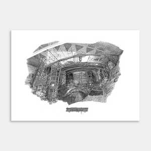 Creative art: Envisioned Urban Ecosystem Art Print By William Lampen-Smith