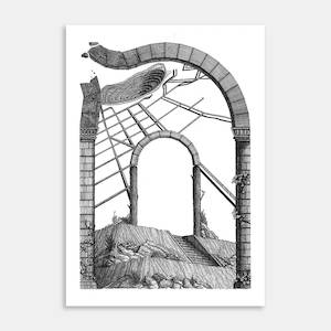 Foundations Art Print By William Lampen-Smith