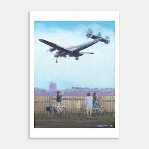 Skyways Constellation At Manchester UK Art Print By Roly Hermans