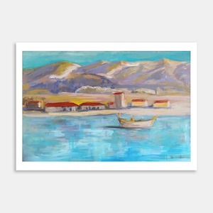 The Old Village Art Print By Dee Warring