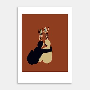 Je Taimerai Toujours Art Print By Jazz Danis