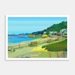 Scorching Bay No.3 Art Print By Sarah Molloy