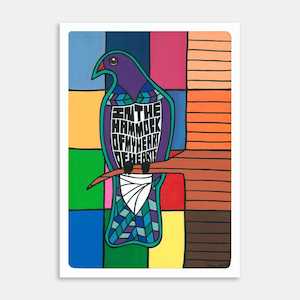 Creative art: Resting In The Hammock Art Print By Sam RB