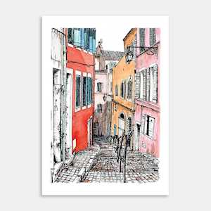 Le Panier, Marseille Art Print By Emilie Geant